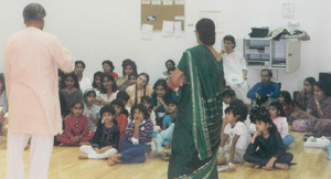 .. at Kala Bharati dance 