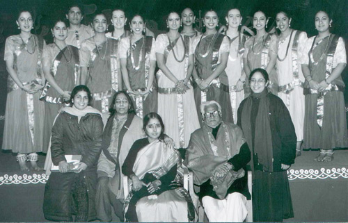 ...  with La Troupe and the producer Kamalini Dutt at CPC, New Delhi